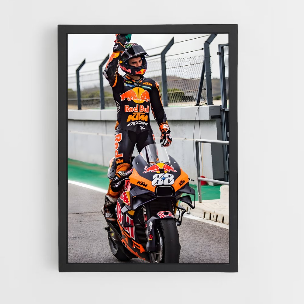Poster MotoGP RC spectaculaire – affiche KTM Moto (vue 2)